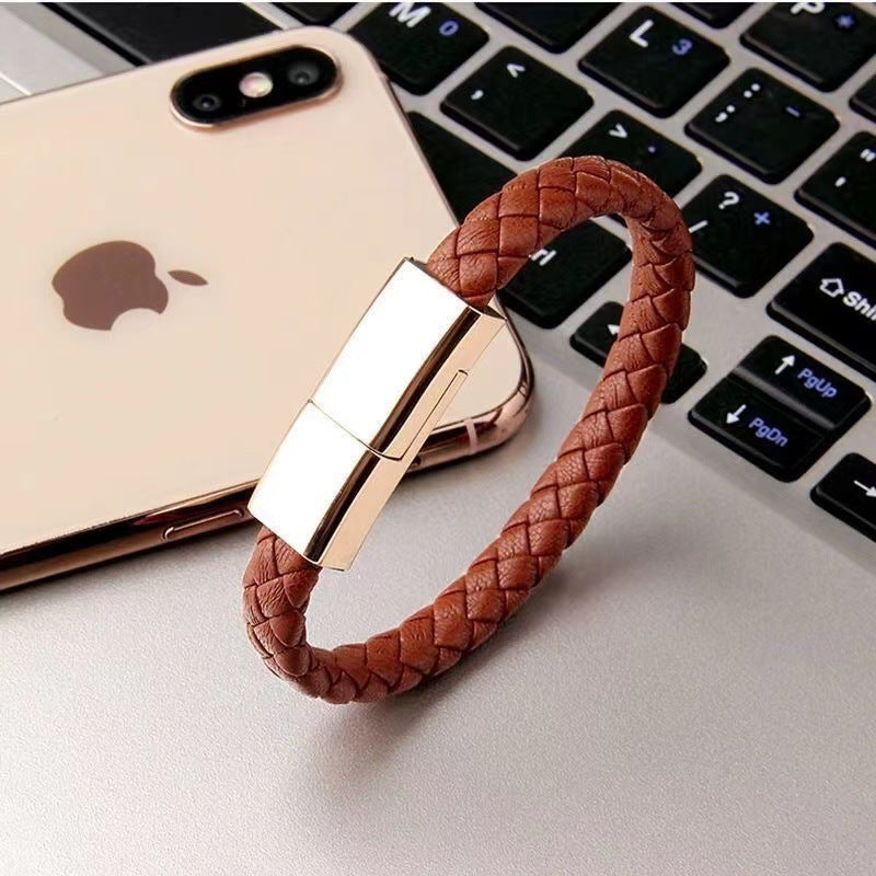 Kreativt armband Datakabel Armbandsslitage