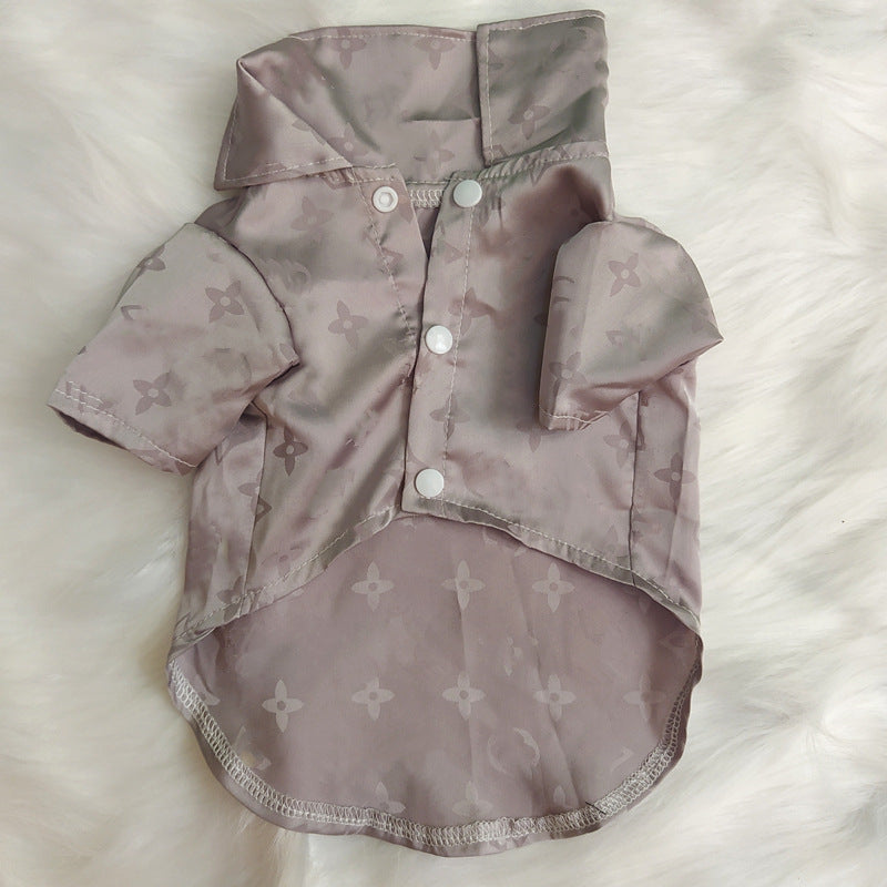 Vêtements de chemise pour chien et chat