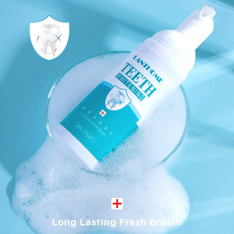 Tandblekningsmousse Rengöring Tandvård Oral Cleaning Care Skum