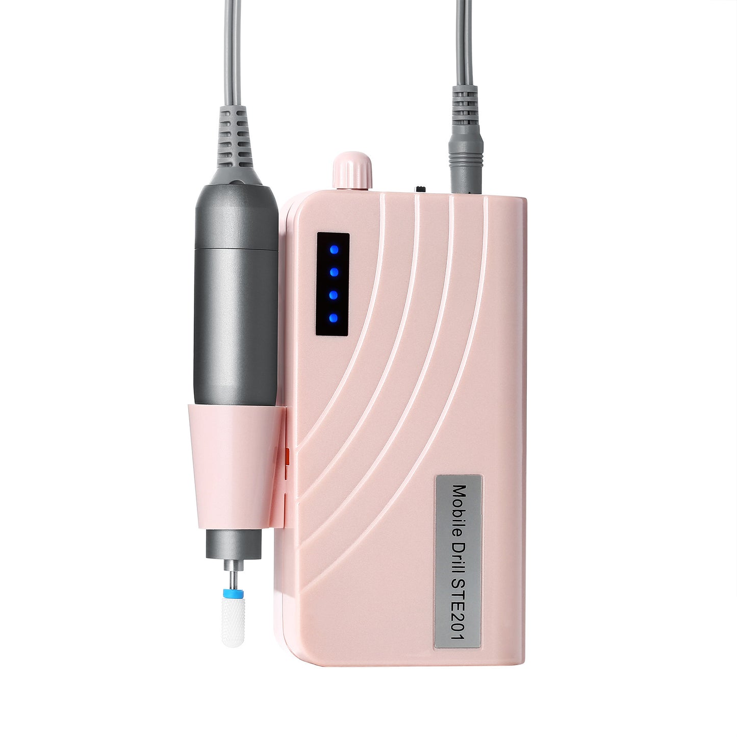 Rechargeable Electric Nail Polisher - 15x8x3.5cm LED System | 11cm Pen 2.35cm Diameter