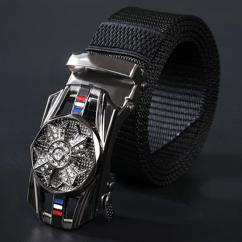Woven Nylon Casual Fashion Belt - Comfortable Style