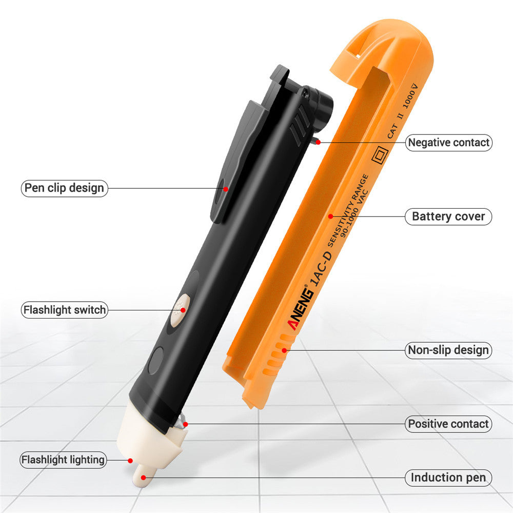 LED Firewire Ljud och Ljus Larm Safety Electric Pen