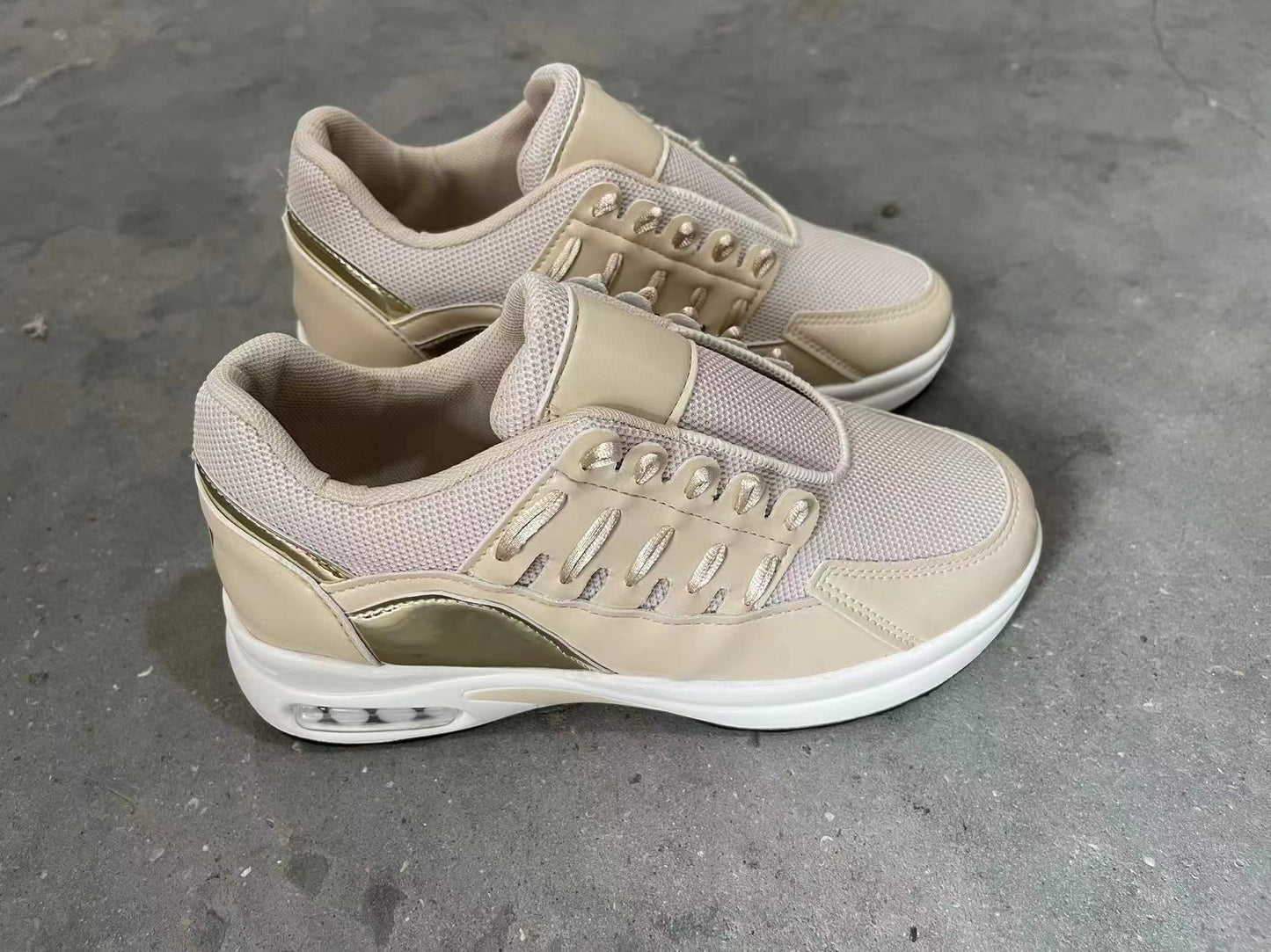Women's Unisex Wedge Heel Running Sneakers - Low Heel 1-3cm