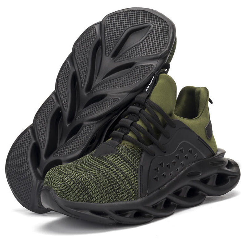 Oförstörbara Arbetsskor Sneakers Herr Anti-punktion Skyddsskor