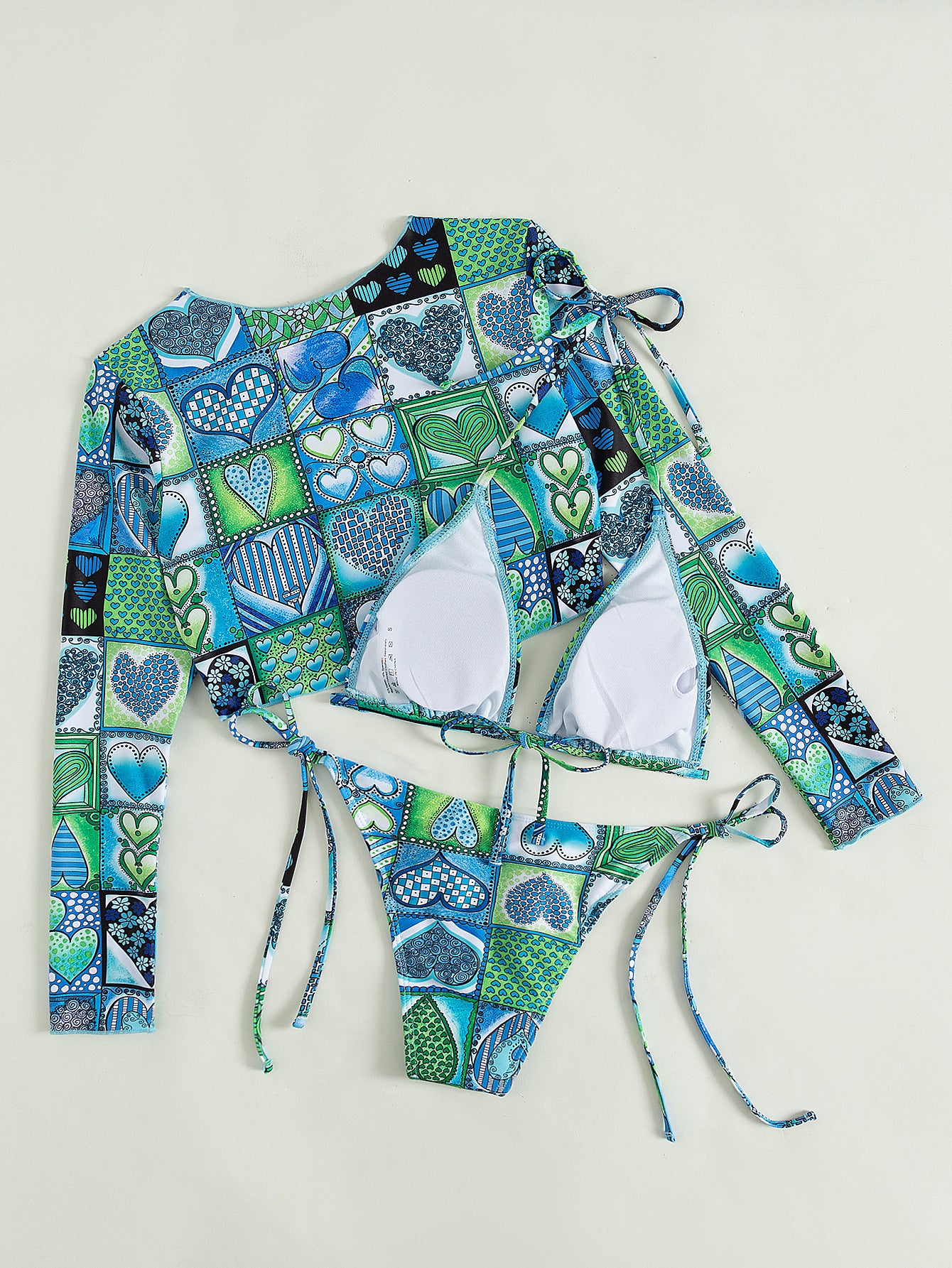 Baddräkt Dam Split Foreign Trade Bikini Badkläder