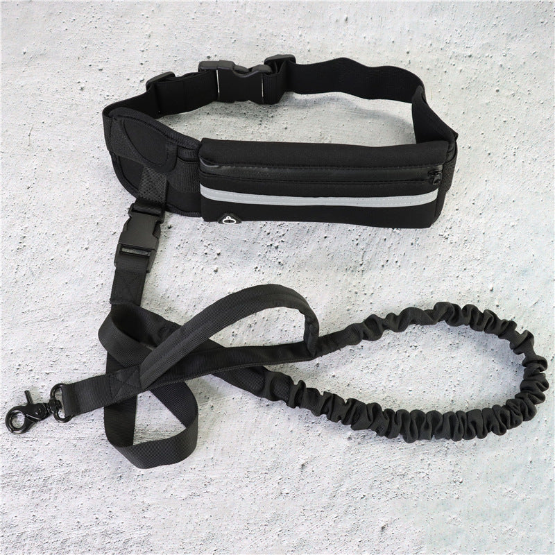 Sport Traction Rope - High Elasticity Anti-Collision Outdoor Running Waist Dog Leash
