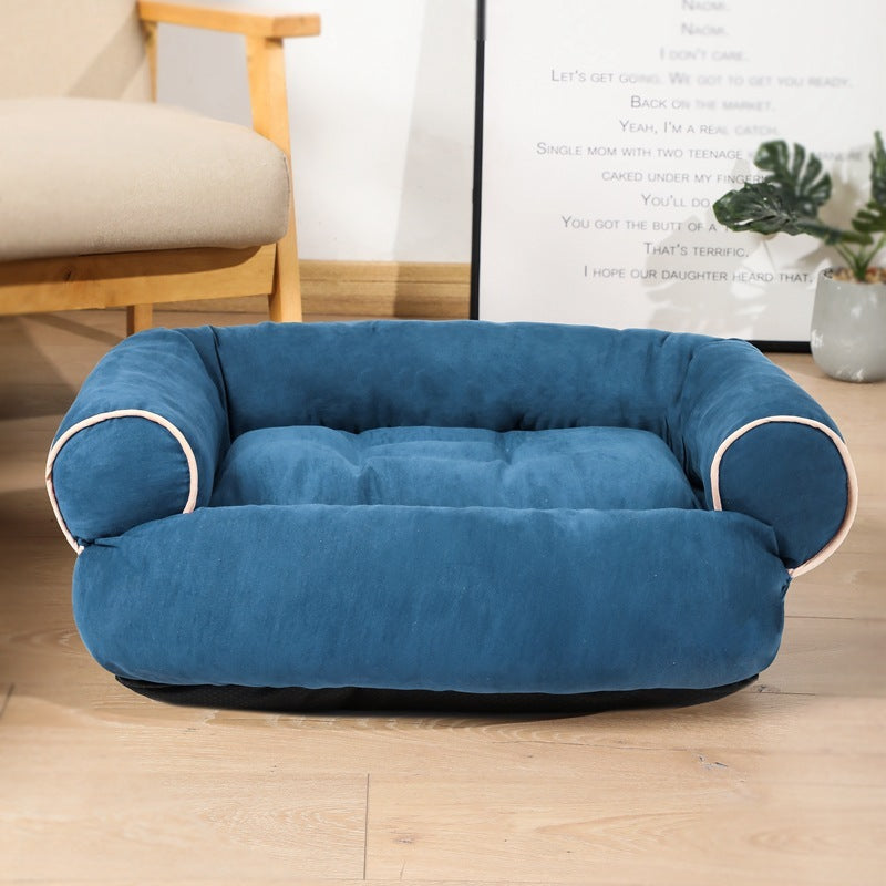 Dog Sleeping Bed Sofa - Premium Pet House with Winter Warm Cushion