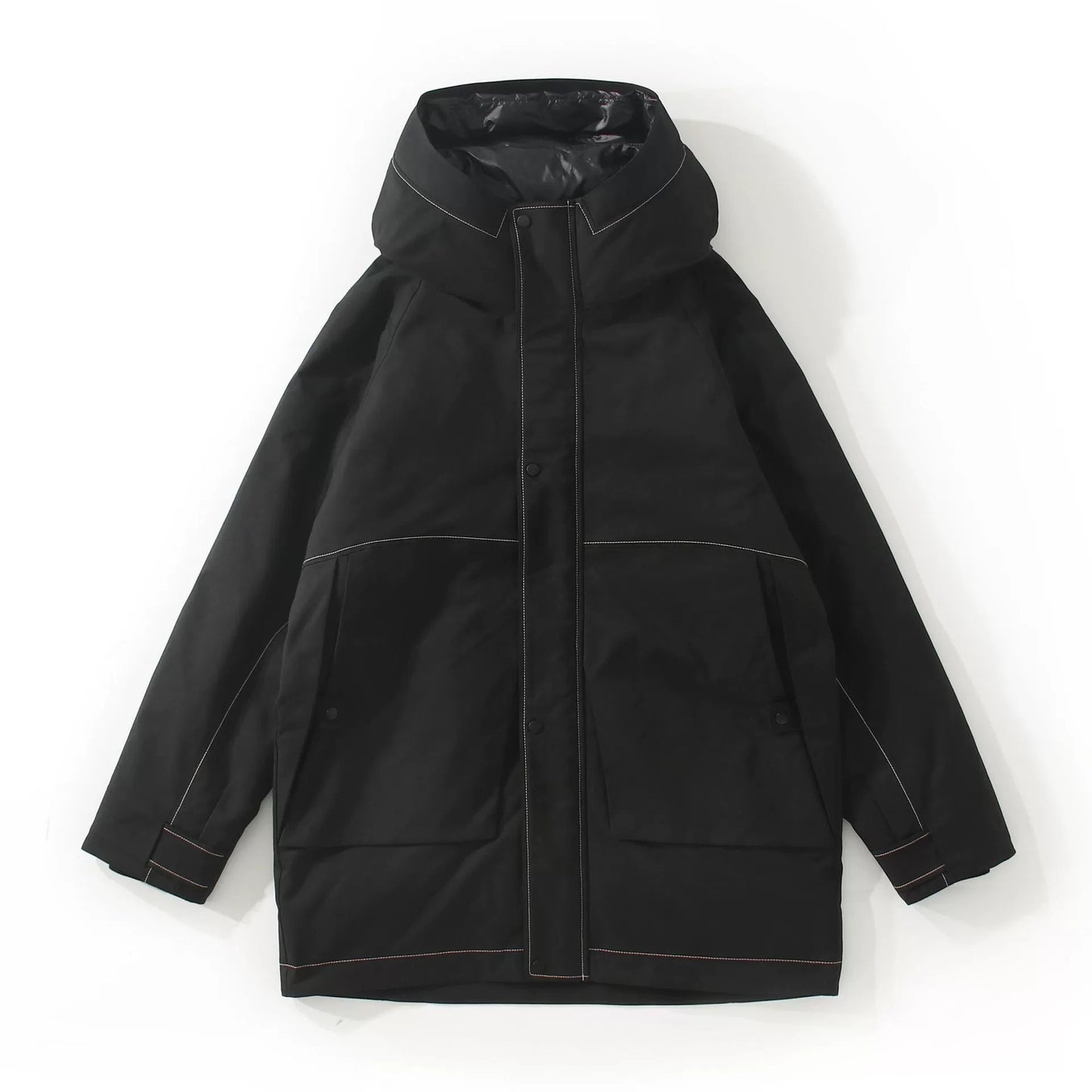 Veste d'hiver en duvet de canard blanc pour hommes, veste de qualité à la mode