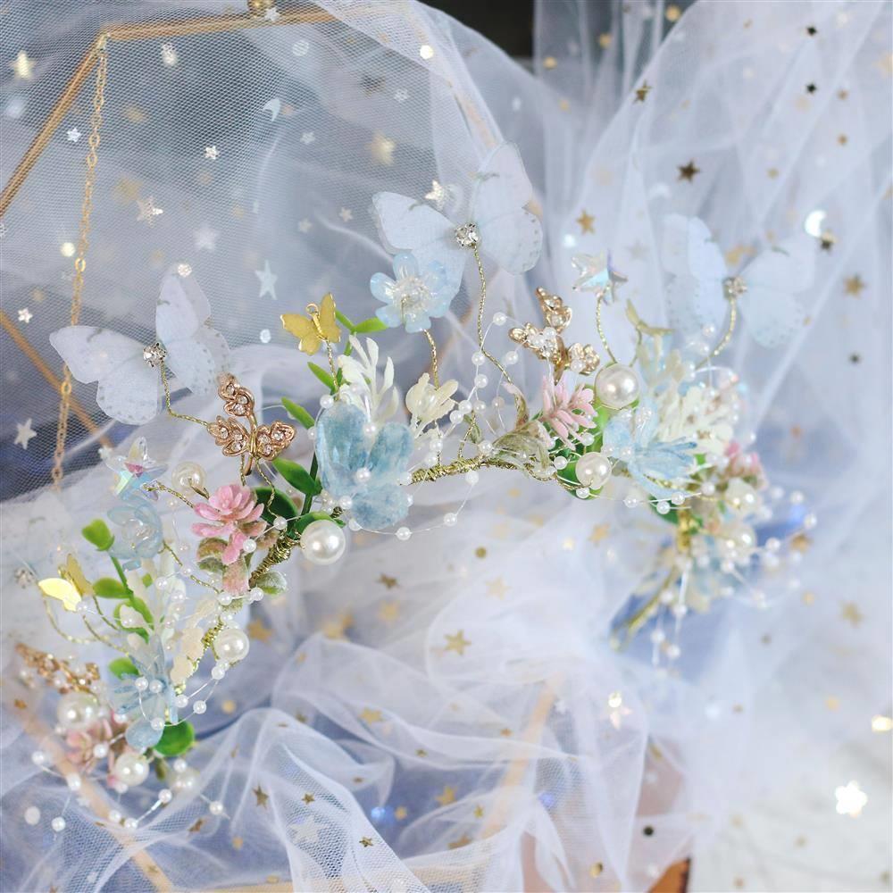 Performance Butterfly Garland Huvudbonad Super Fairy MSN Series Barngirland