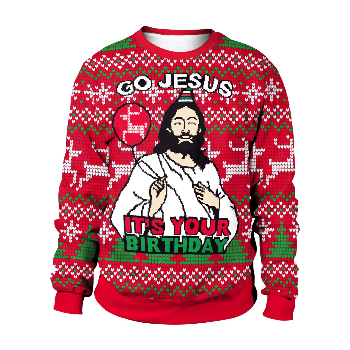 Digital Printing Christmas Sweater - Stylish & Comfortable