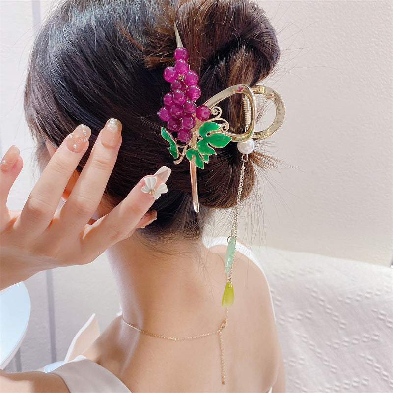 Nya Frukt Håraccessoarer Antika Stil Accessoarer Klämma