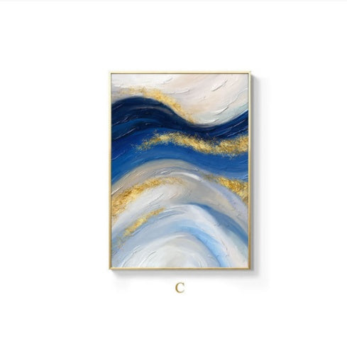 Peinture sur toile abstraite, affiche d'art contemporain, décor de salon de maison moderne