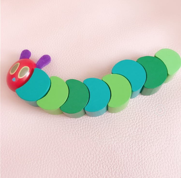 Jouets en bois Jouets éducatifs contre la faim de vers