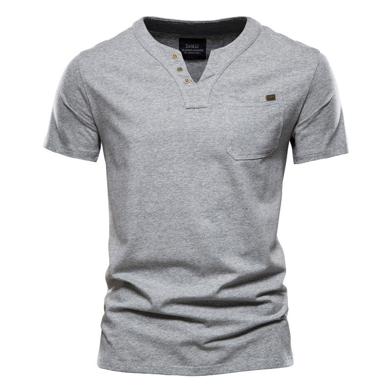 T-shirt de sport Slim Coton Poche Homme