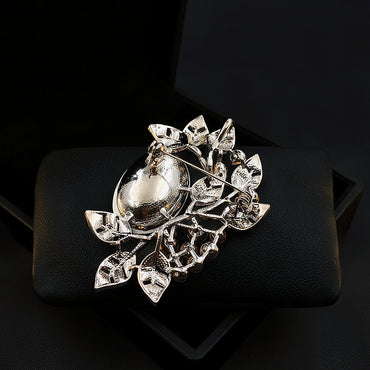 French Vintage Brooch - Elegant Accessory for Men and Women