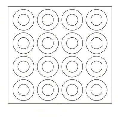 French Manicure Smile Stickers - White