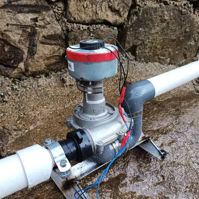 Micro Hydroelectric Generator 500 Watt 50hz 220 Volt Högeffekt Med Övervakning TV-belysning Dator Utomhus