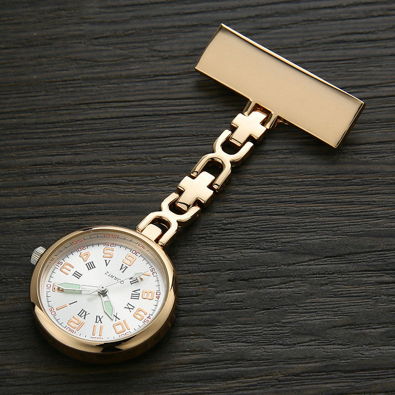 Waterproof Doctor Lettering Chest Watch - Stylish Functional Elegant Reliable Sophisticated Versatile Professional Medical