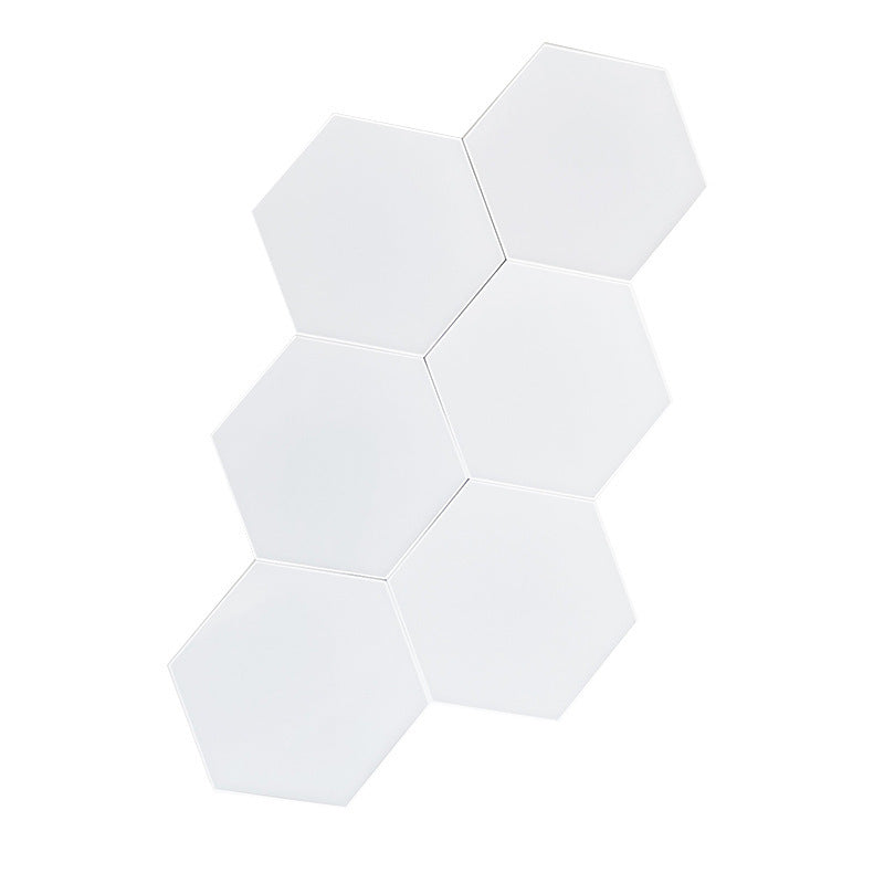 Lampe murale intelligente à Induction en nid d'abeille, atmosphère de jeu colorée aux couleurs changeantes, lumière quantique intelligente pour chambre à coucher