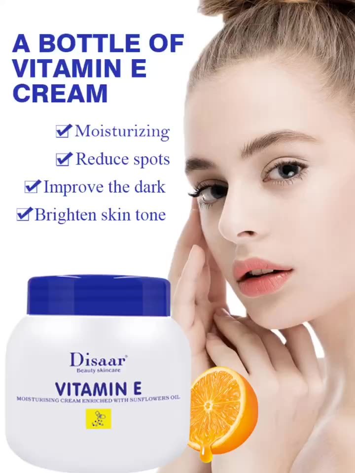 Face Cream VE Moisturizing Hydrating Ljusande Fuktgivande och E hudvårdsprodukter