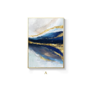 Peinture sur toile abstraite, affiche d'art contemporain, décor de salon de maison moderne