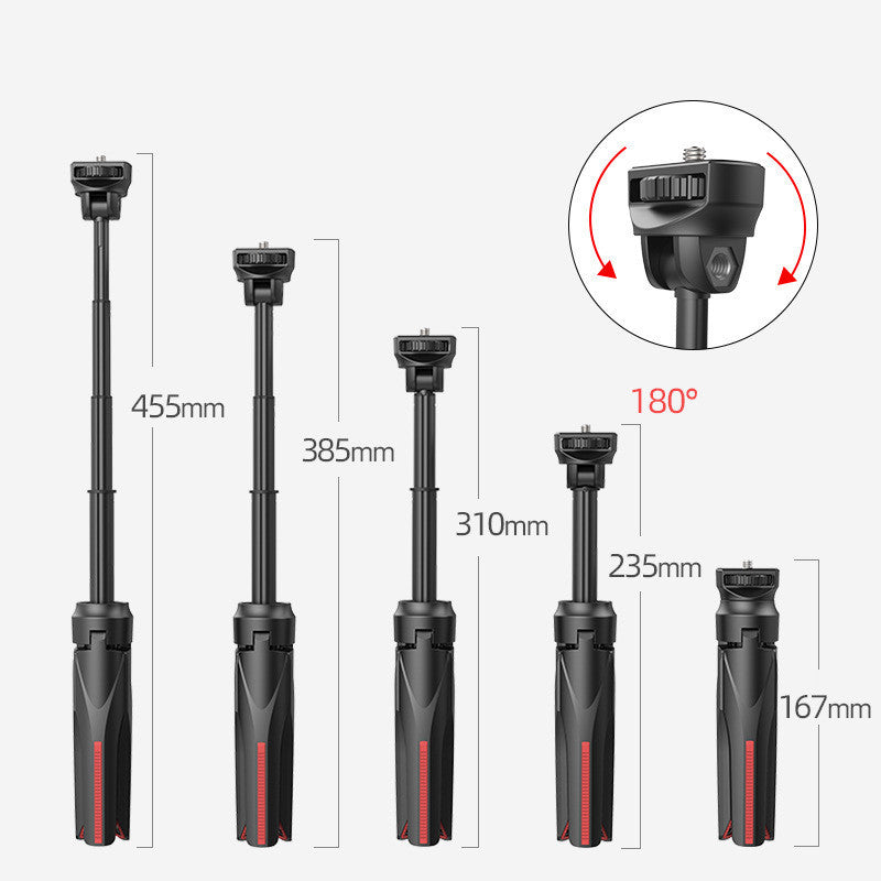 Mobile Phone Live Selfie Stick Fill Light Tripod - Complete Kit