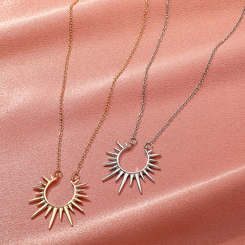 Sunflower Necklace Retro Clavicle Chain Fashion Creative Jewelry Women