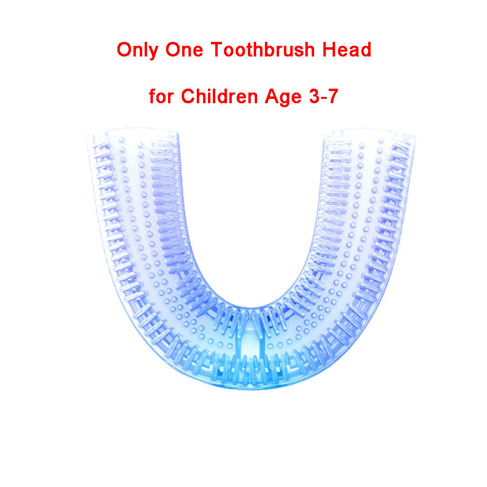 Electric Children's Toothbrush U-Shaped Toothbrush Suitable for Children and Adults IPX8 Waterproof