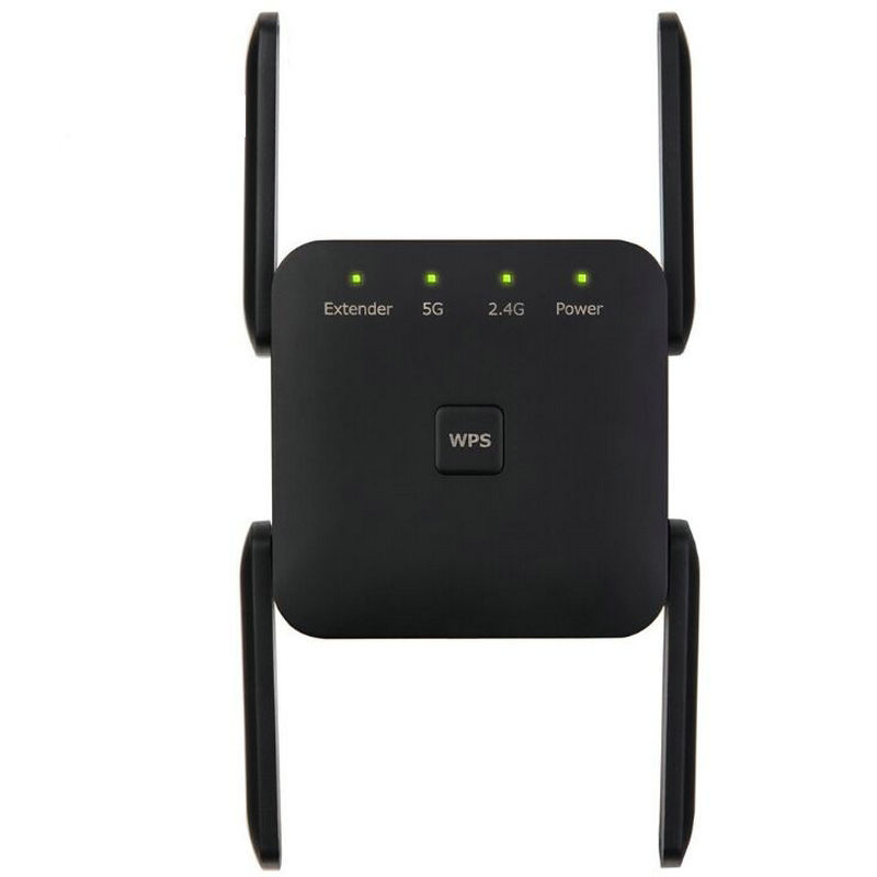 Wifi-signalförstärkare Repeater 1200M Trådlös signalförbättringsförlängning 5G Wifi-repeater