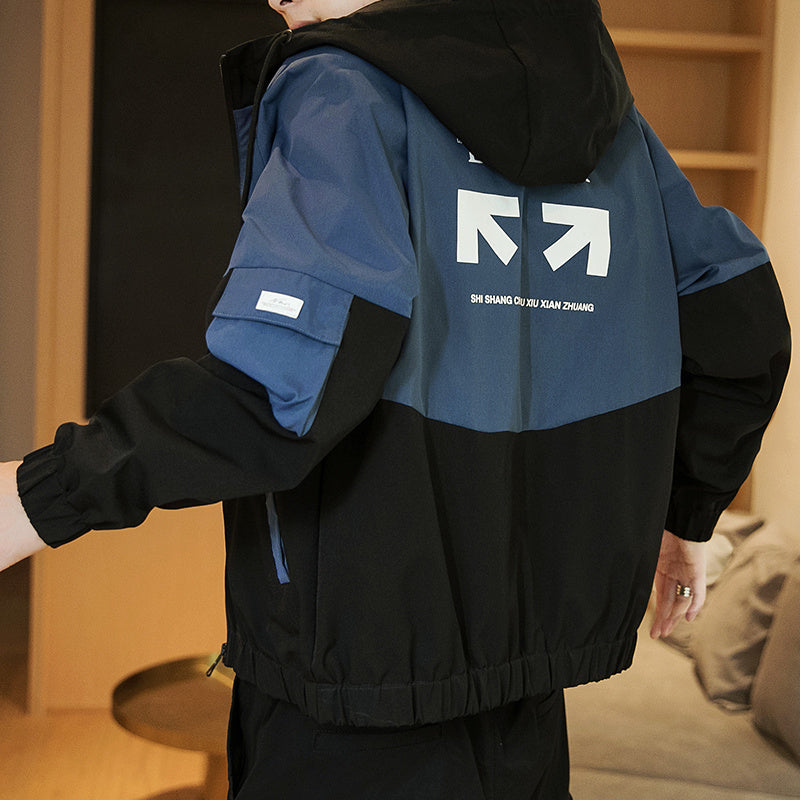 Casual Jacka Herr Baseball Uniform Trendiga toppkläder