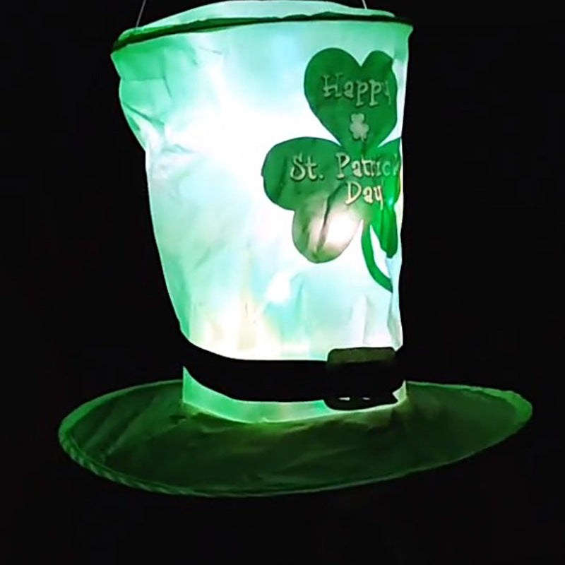 Lysande hatt LED-ljus Festdekorationer