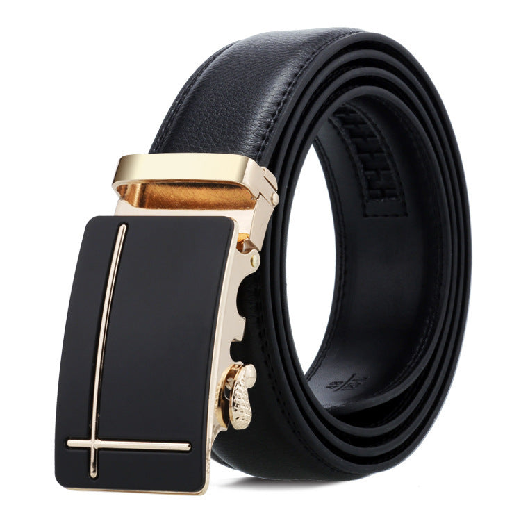 Men's Automatic Buckle Business Trouser Belt - Professional Efficiency