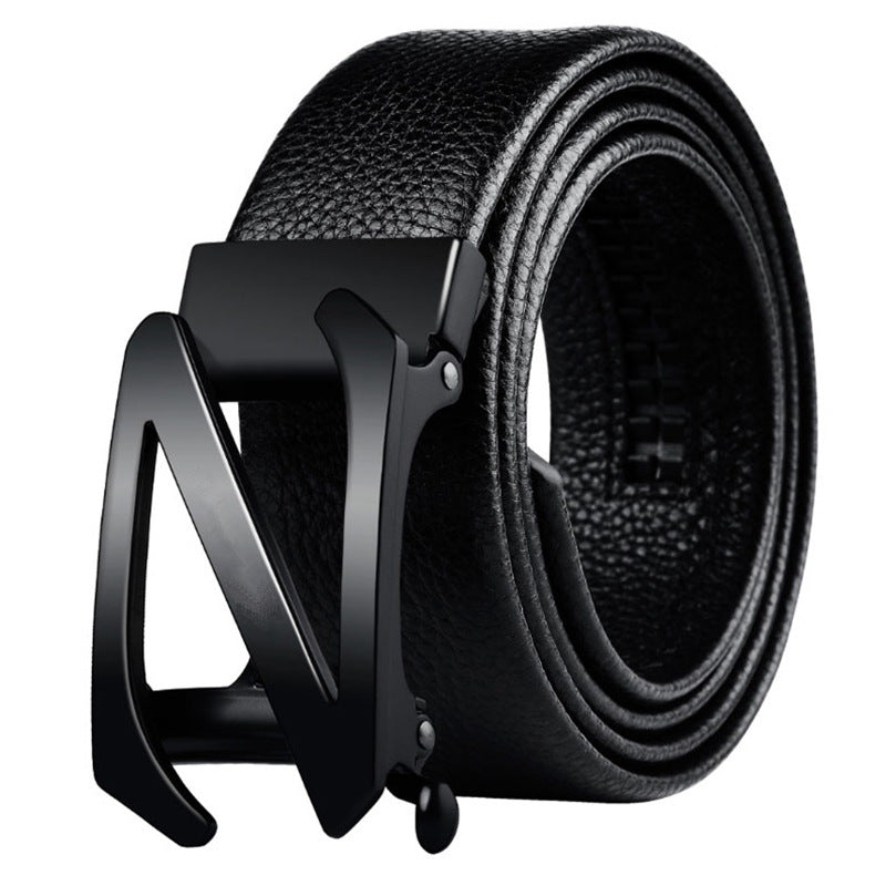 Men's Plus Size Extended Automatic Buckle Belt - Inclusive Comfort