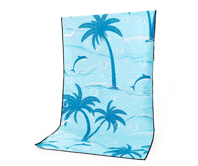Serviette de plage de serviette de sport de plein air de voyage