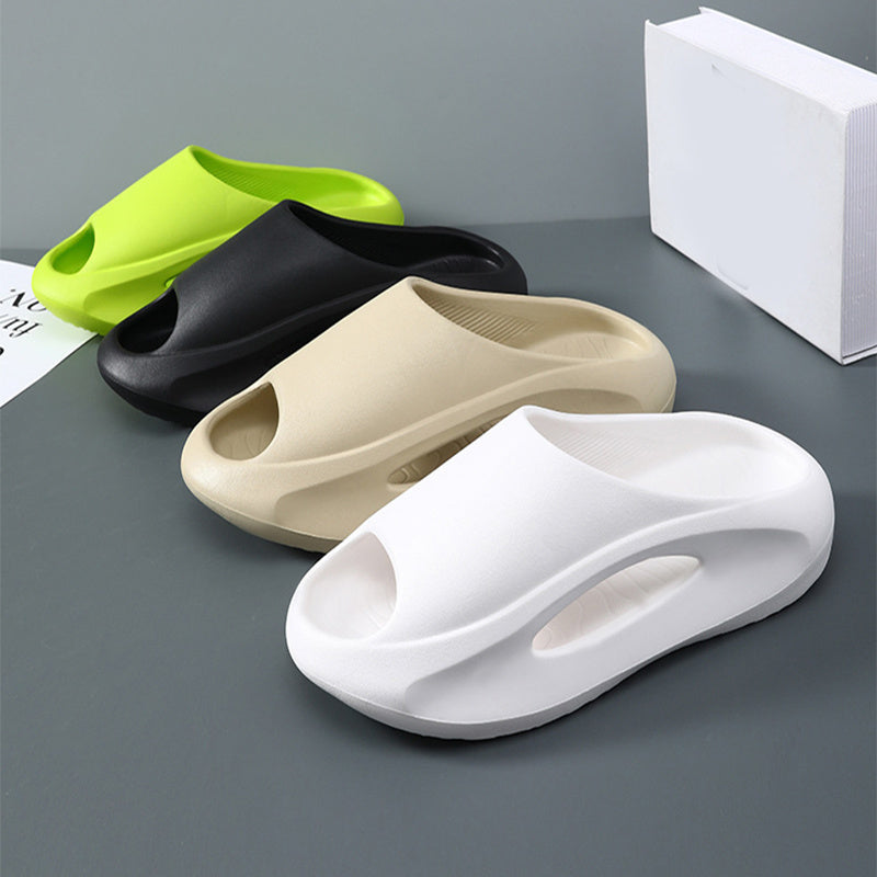 Ins Tofflor Kvinnor Män Peep Toe Slipper Summer Hollow Unisex Sport Beach Shoes