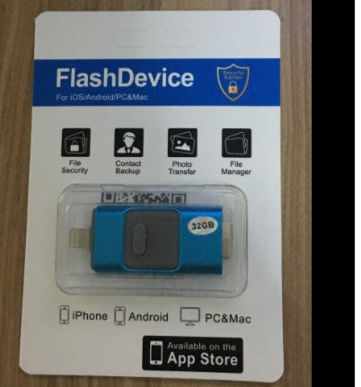 Lämplig för Apple Android mobil dator OTG Tre-i-ett USB-minne
