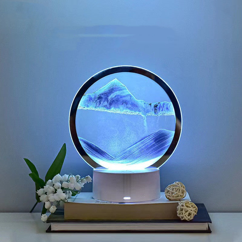 Creative 3D Quicksand Bordslampa Sängbord