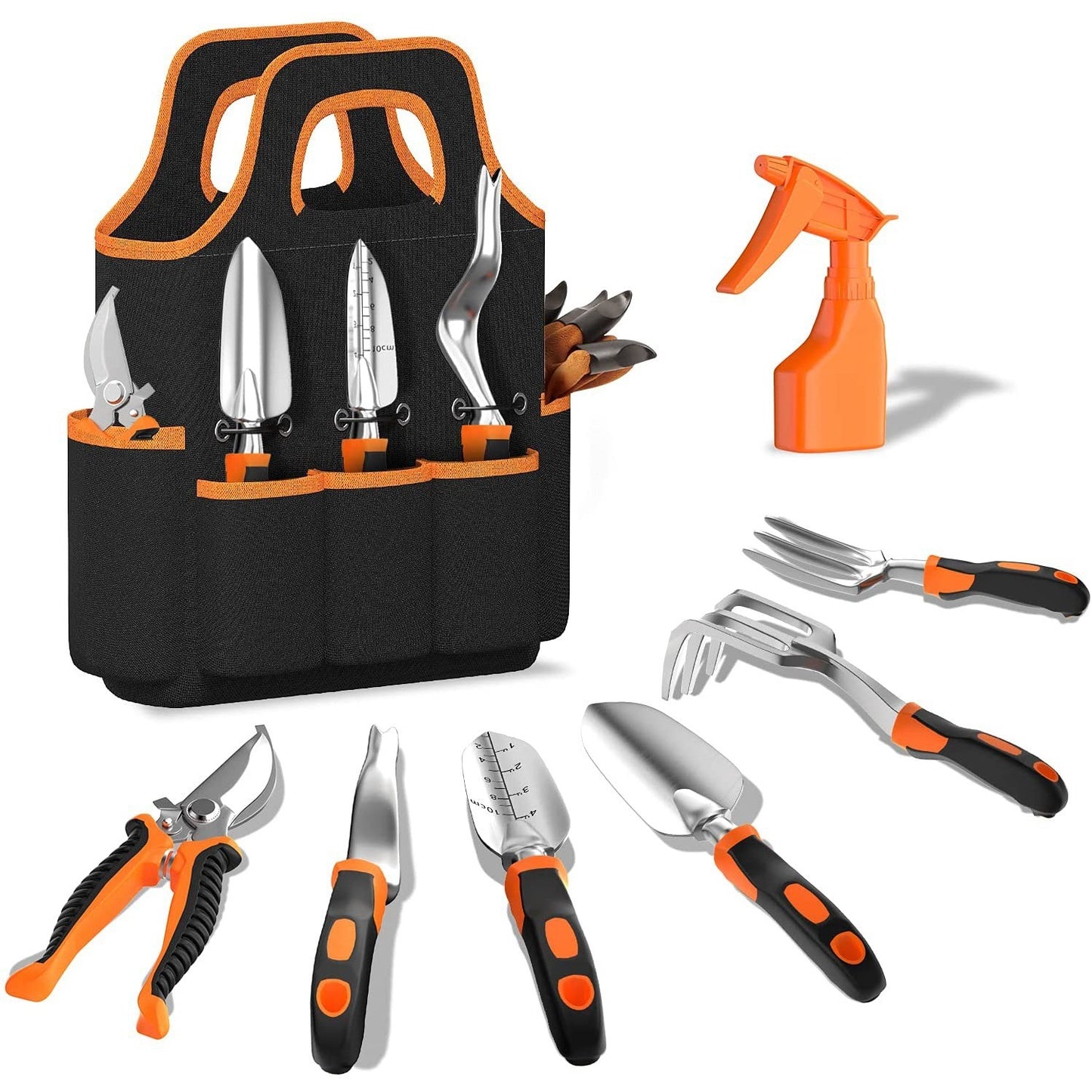 Ensemble d'outils de jardinage créatif en alliage d'aluminium