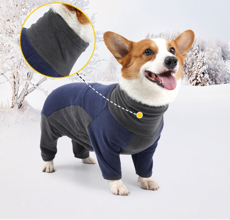 Vêtements pour chiens résistants au froid et chauds pour animaux de compagnie en hiver, fournitures chaudes pour animaux de compagnie