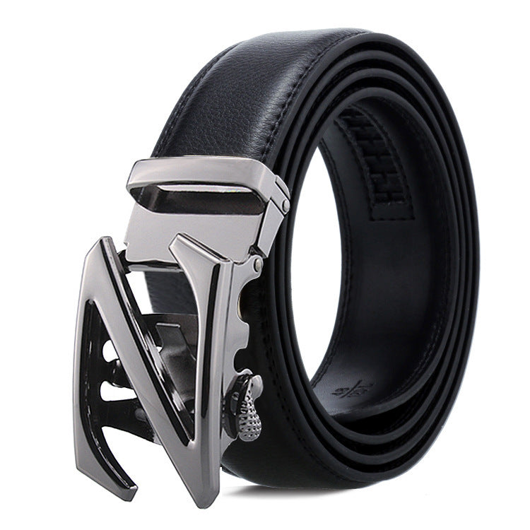 Men's Automatic Buckle Business Trouser Belt - Professional Efficiency