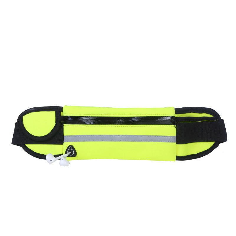 Fitness Midjeväska Med ficka Slim Running Jogging Bälte Fanny Pack Väska För Vandring Cykling Träning Sport Gym