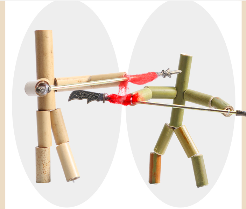 Bamboo Man – jeux de combat pour enfants, Puzzle, jouets en bois