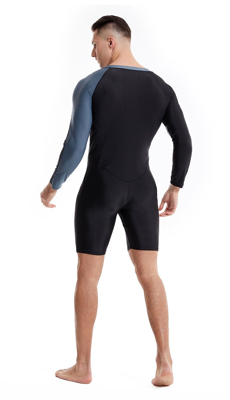 Men's Professional Diving One-piece Swimsuit