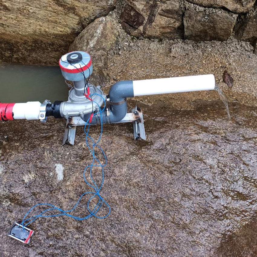 Micro Hydroelectric Generator 500 Watt 50hz 220 Volt Högeffekt Med Övervakning TV-belysning Dator Utomhus