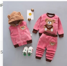 Children's Thick Three-Piece Suit