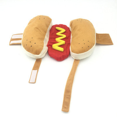 Vêtements pour animaux de compagnie Hot Dog Burger chat vêtements pour chien vêtements pour chien