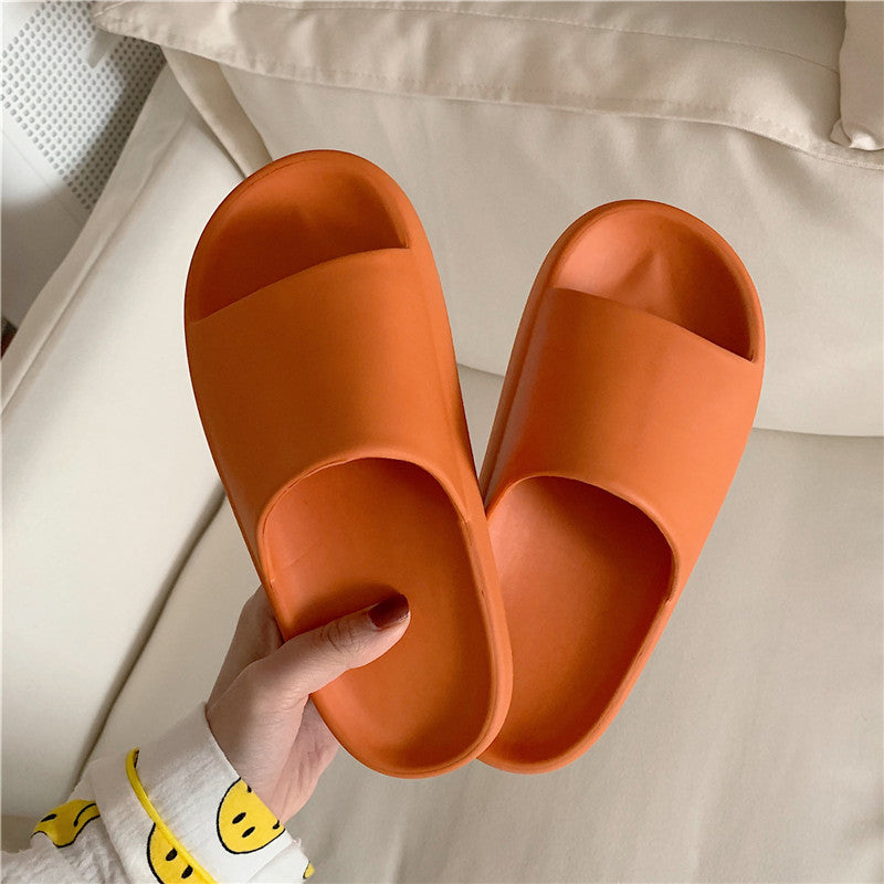 Slippers Male Summer Couple Indoor Home Bathing Deodorant Non-slip Thick-soled Sandals Female Outer Wear Ins Tide
