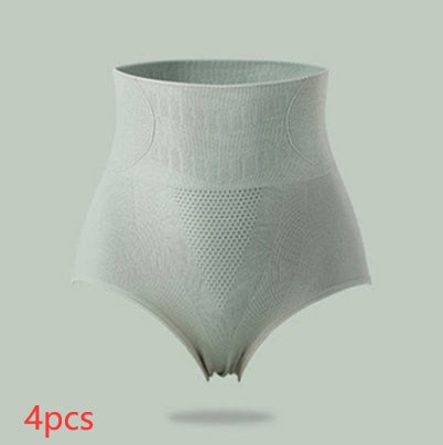 New Seamless High-Waisted Tummy Underwear Women Graphene
