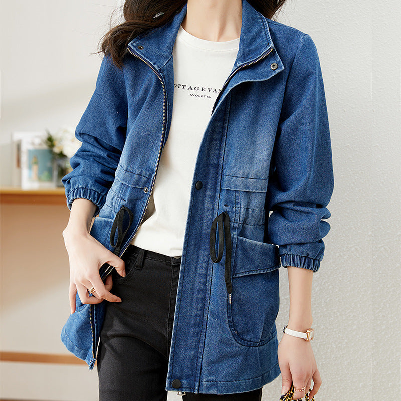 Fashion Personalized Denim Jacket Women - High-Quality Statement Piece Modern Wardrobe Essential