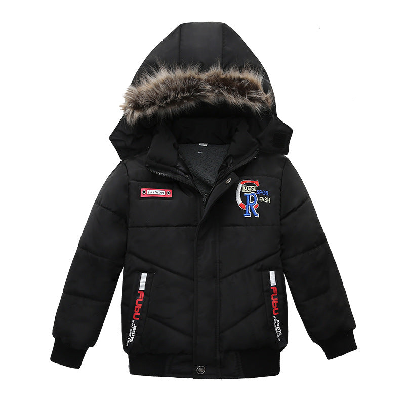 Vestes matelassées en coton pour garçons de petite et moyenne taille